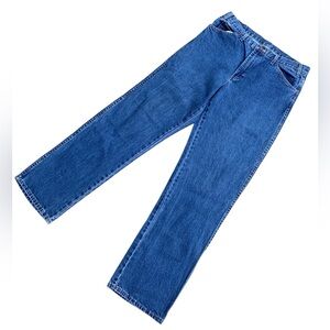 Dickies Medium Stonewashed Blue Carpenter Utility Denim Jeans Size 34x34